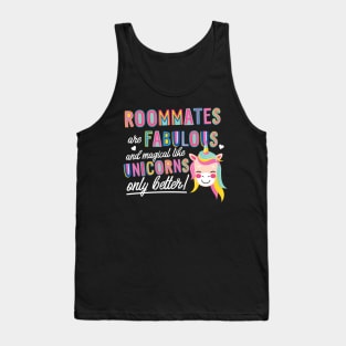 Roommates are like Unicorns Gift Idea Tank Top